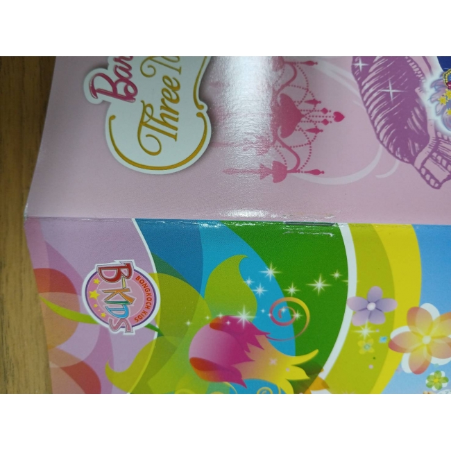 Barbie ระบายสีคอลเลคชั่นพิเศษ:  Fairytopia Magic of the Rainbow & Three Musketeers **รบกวนเลื่อนดูสภาพหนังสือก่อนการสั่งซื้อ**